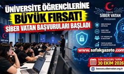 Üniversite öğrencilerine Siber Vatan fırsatı! Başvurular başladı