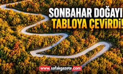 Sonbahar doğayı tabloya çevirdi!