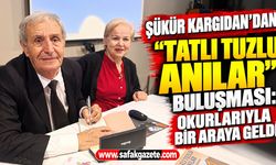 Şükür Kargıdan’dan “Tatlı Tuzlu Anılar” Buluşması: Okurlarıyla Bir Araya Geldi