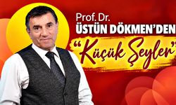 Prof. Dr. Üstün Dökmen’den “Küçük Şeyler”