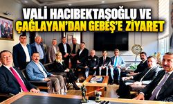 Vali Hacıbektaşoğlu ve Çağlayan'dan Gebeş'e ziyaret