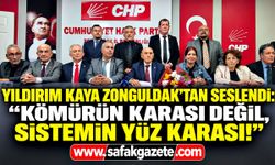 Yıldırım Kaya Zonguldak’tan seslendi: “Kömürün karası değil, sistemin yüz karası!”