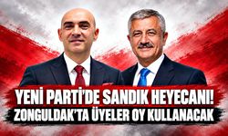 Yeni Parti'de sandık heyecanı! Zonguldak'ta üyeler oy kullanacak