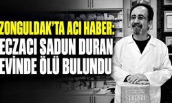Zonguldak'ta acı haber: Eczacı Sadun Duran evinde ölü bulundu