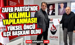 Zafer Partisi’nde Kilimli yapılanması! Yüksel Öncü İlçe Başkanı oldu