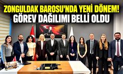 Zonguldak Barosu'nda yeni dönem başladı! Görev dağılımı belli oldu