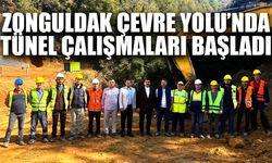 Zonguldak Çevre Yolu’nda tünel çalışmaları başladı