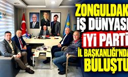 Zonguldak iş dünyası İYİ Parti İl Başkanlığı’nda buluştu