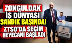 Zonguldak iş dünyası sandık başında! ZTSO’da seçim heyecanı başladı