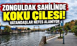 Zonguldak sahilinde koku çilesi! Vatandaşlar nefes alamıyor