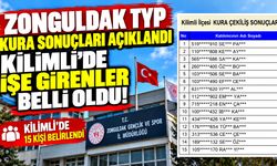 Zonguldak TYP kura sonuçları açıklandı: Kilimli’de işe girenler belli oldu!