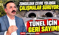 Zonguldak çevre yolunda çalışmalar sürüyor: Tünel için geri sayım!