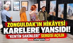 Zonguldak’ın hikâyesi karelere yansıdı! “Kentin Sakinleri” sergisi açıldı