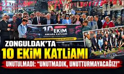 Zonguldak’ta 10 Ekim katliamı unutulmadı: “Unutmadık, unutturmayacağız!”