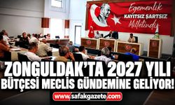 Zonguldak'ta 2027 yılı bütçesi meclis gündemine geliyor!