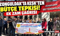 Zonguldak’ta KESK’ten bütçe tepkisi! Acil ek zam çağrısı