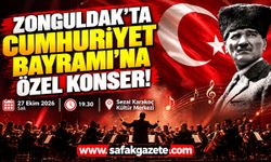Zonguldak'ta Cumhuriyet Bayramı'na özel konser!