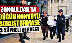 Zonguldak’ta düğün konvoyu soruşturması: 3 şüpheli serbest