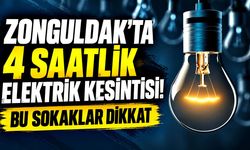 Zonguldak’ta 4 saatlik elektrik kesintisi! Bu sokaklar dikkat