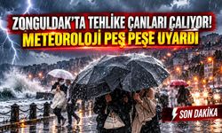 Zonguldak'ta tehlike çanları çalıyor! Meteoroloji peş peşe uyardı