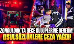 Zonguldak'ta gece kulüplerine denetim! Usulsüzlüklere ceza yağdı!
