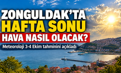 Zonguldak'ta hafta sonu hava nasıl olacak? Meteoroloji 3-4 Ekim tahminini açıkladı