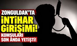 Zonguldak’ta int*har girişimi! Komşuları son anda yetişti!