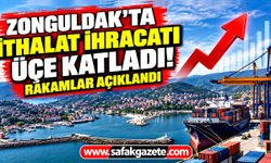 Zonguldak'ta ithalat ihracatı üçe katladı! Rakamlar açıklandı