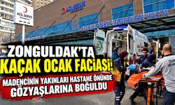 Zonguldak’ta kaçak ocak faciası! Madencinin yakınları hastane önünde gözyaşlarına boğuldu