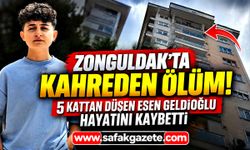 Zonguldak'ta kahreden ölüm! 5'inci kattan düşen Esen Geldioğlu hayatını kaybetti