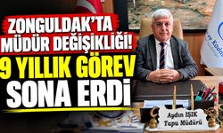 Zonguldak’ta müdür değişikliği! 9 yıllık görev sona erdi