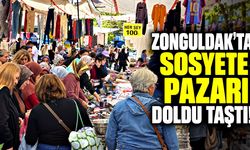 Zonguldak’ta Sosyete Pazarı doldu taştı!