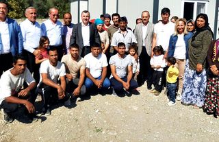 Çaydeğirmeni’nde Romenler konutlarına yerleştirildi