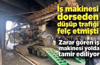 Zonguldak'ta trafiği felç etti!  Tamiri yol kenarında yapılıyor