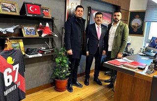 İlçe Başkanı TBMM'de