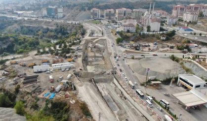 Trafik çilesini sona erdirecek projenin yüzde 70’i tamamlandı