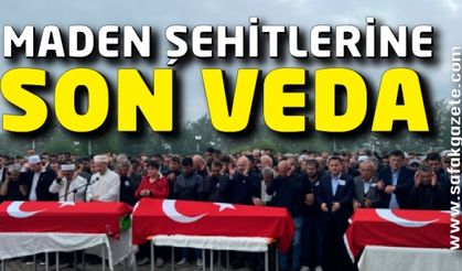 Bartın'da maden şehitlerine veda