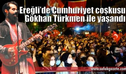 Kdz. Ereğli’de Cumhuriyet coşkusu Gökhan Türkmen ile yaşandı