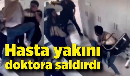 Kayınpederinin ameliyatının ertelenmesine sinirlenen şüpheli doktora saldırdı