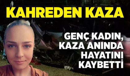 Şarampole yuvarlanan otomobildeki kadın hayatını kaybetti