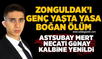 Genç yaşta acı veda:  Astsubay Mert Necati Günay kalbine yenildi