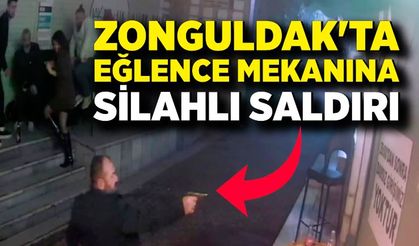 Zonguldak'ta eğlence mekanına silahlı saldırı: 2 yaralı