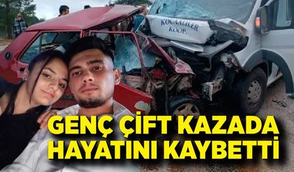 Minibüs ile otomobil kafa kafaya çarpıştı: 2 ölü, 4 yaralı