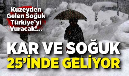 Yeni Soğuk Hava Dalgası Kapıda: Kar Geri Dönüyor