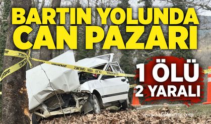 Safranbolu-Bartın yolunda can pazarı: 1 ölü, 2 yaralı