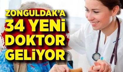 Zonguldak’a 34 Tabip Kadrosu Tahsis Edildi