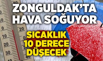 Zonguldak’ta hava soğuyor: Sıcaklık 10 derece düşecek