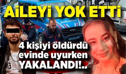 Aileyi Yok Etti: Eş ve 3 Kişi Öldürüldü