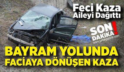 Bayram Yolunda Faciaya Dönüşen Kaza: 1 Ölü, 4 Yaralı