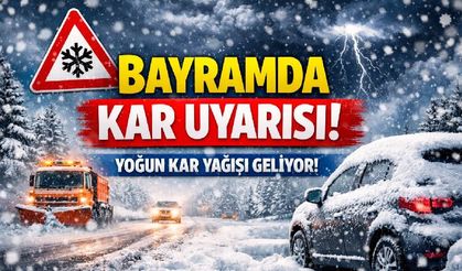 Bayramda kar bereketi geliyor! Soğuk hava uyarısı
